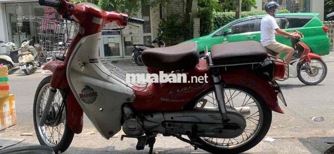 Xe máy Cub 50cc Đỏ