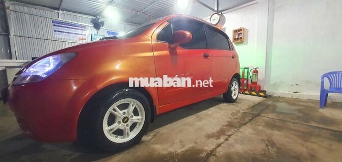 Chevrolet Spark 2009, Số sàn, Màu Đỏ Cam, Máy 0.8