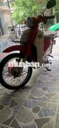 Xe máy Cub 50cc Đỏ