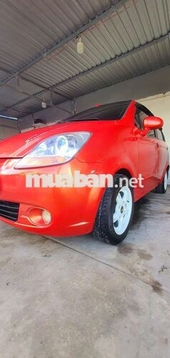 Chevrolet Spark 2009, Số sàn, Màu Đỏ Cam, Máy 0.8