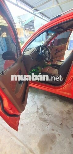 Chevrolet Spark 2009, Số sàn, Màu Đỏ Cam, Máy 0.8