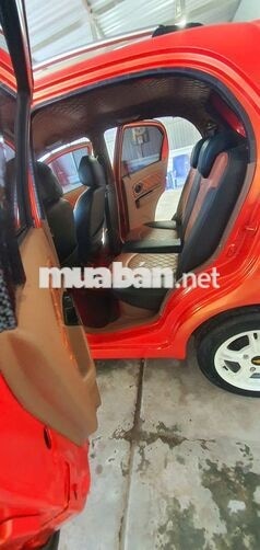 Chevrolet Spark 2009, Số sàn, Màu Đỏ Cam, Máy 0.8