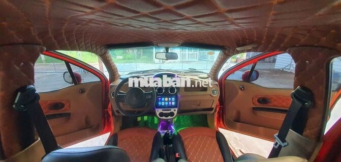 Chevrolet Spark 2009, Số sàn, Màu Đỏ Cam, Máy 0.8