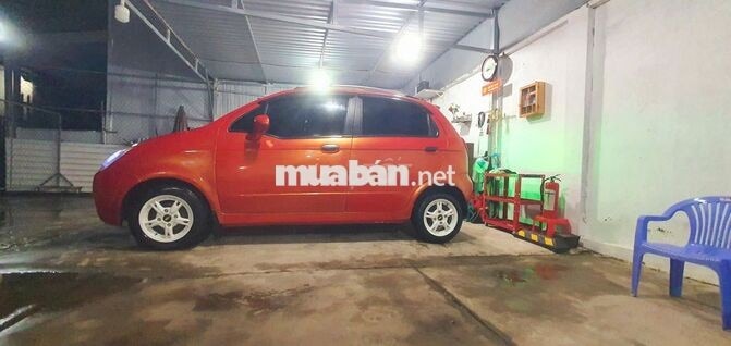 Chevrolet Spark 2009, Số sàn, Màu Đỏ Cam, Máy 0.8