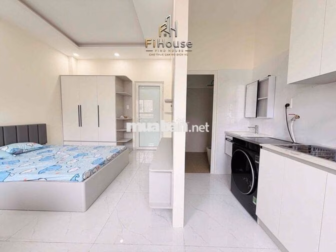 CĂN HỘ TÁCH BẾP FULL NỘI THẤT MỚI 100% - XVNT GẦN CÁC TRƯỜNG ĐH LỚN