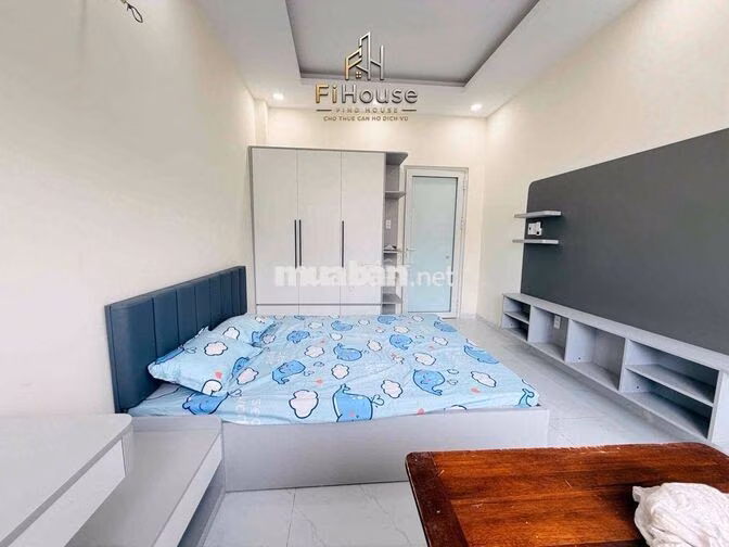 CĂN HỘ TÁCH BẾP FULL NỘI THẤT MỚI 100% - XVNT GẦN CÁC TRƯỜNG ĐH LỚN