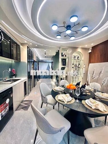 Bán nhà 6 tầng thang máy khu An Hội Tây Gò Vấp, 52m2, hẻm 6m vỉa hè