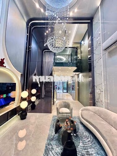 Bán nhà 6 tầng thang máy khu An Hội Tây Gò Vấp, 52m2, hẻm 6m vỉa hè