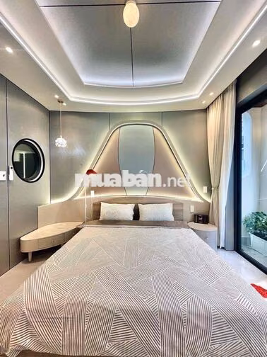 Bán nhà 6 tầng thang máy khu An Hội Tây Gò Vấp, 52m2, hẻm 6m vỉa hè