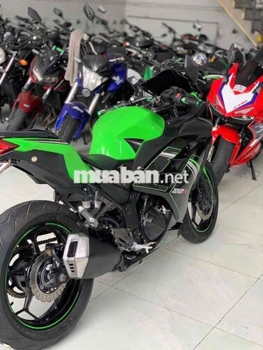 Kawasaki Ninja 300 ABS 2017 Đen, Xanh lá