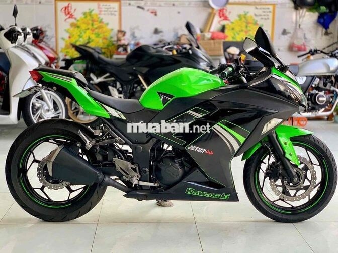 Kawasaki Ninja 300 ABS 2017 Đen, Xanh lá