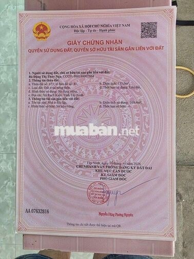 GIẢM 400 TRIỆU BÁN GẤP CĂN NHÀ 3 TẦNG TRỤC CHÍNH KHU DÂN CƯ 
