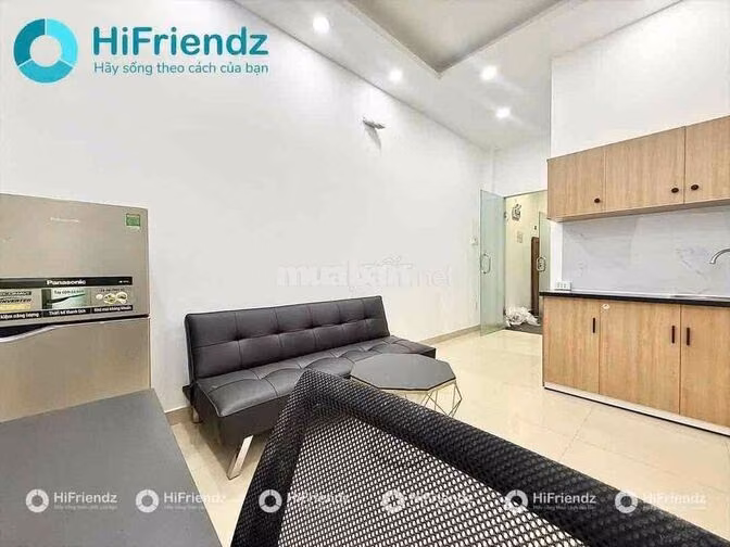 Căn Hộ 1 Phòng Ngủ - 30m2 - Full Nội Thất - Khu Hoàng Hoa Thám
