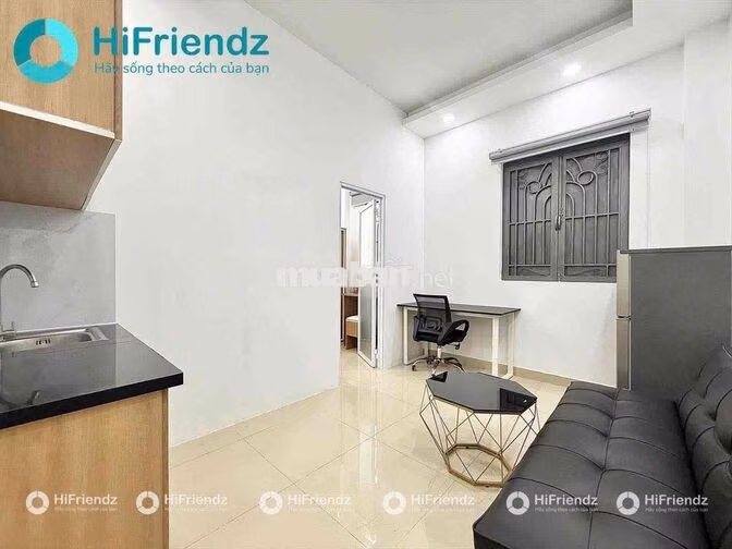 Căn Hộ 1 Phòng Ngủ - 30m2 - Full Nội Thất - Khu Hoàng Hoa Thám