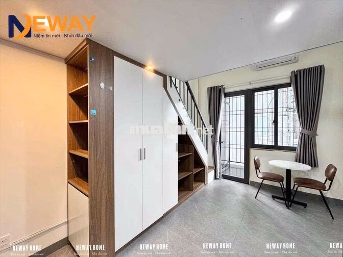 DUPLEX CHỢ TÂN QUI, máy giặt riêng, kế lotte mart, ufm, tdt, rmit, kcx