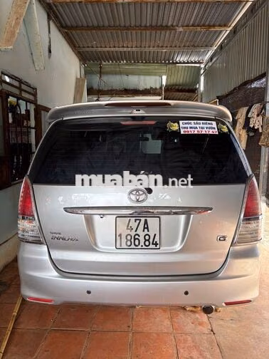 Toyota Innova 8 chỗ Bạc 163872 km