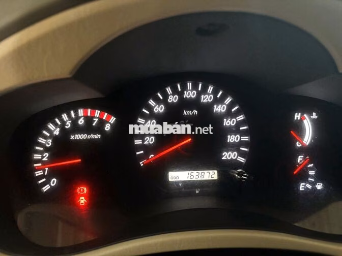 Toyota Innova 8 chỗ Bạc 163872 km