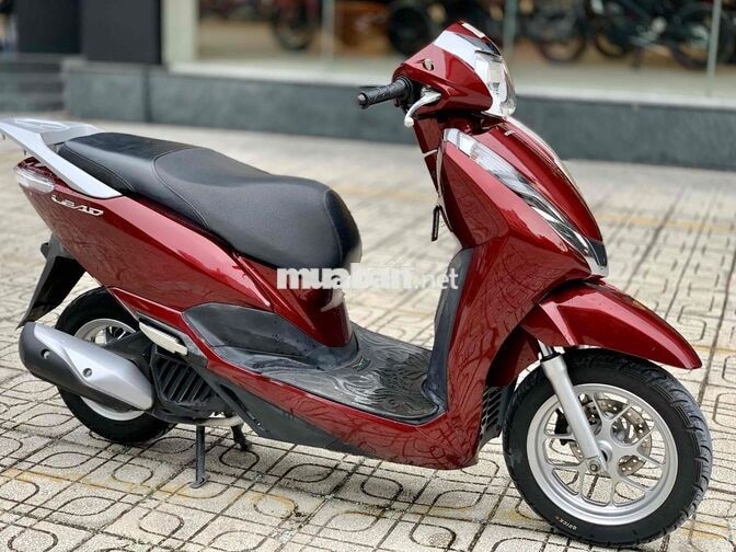 Honda Lead 125 2018 Đỏ đô Hồ Sơ Sẵn Bấm Biển Liền