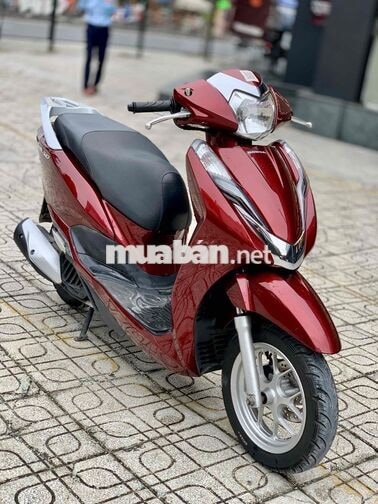Honda Lead 125 2018 Đỏ đô Hồ Sơ Sẵn Bấm Biển Liền