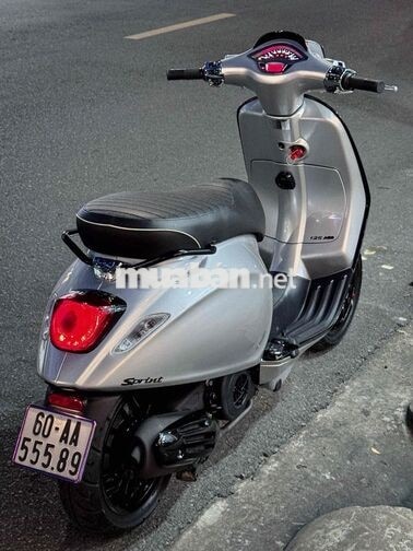 Vespa Sprint 125 2024 Bạc Poscher 5000km