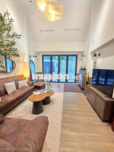 55m2-5 tầng-8 tỷ-hẻm xe tải-khu víp  Thoại ngọc hầu- nội thất hiện đại