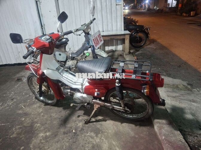 Honda C70 Đỏ Trắng Siêu êm mạnh