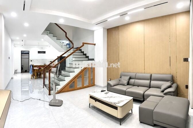 NHÀ 4 PHÒNG NGỦ MỚI FULL NỘI THẤT KHU ĐÔ THỊ MỸ GIA GIÁ 27 TRIỆU/THÁNG