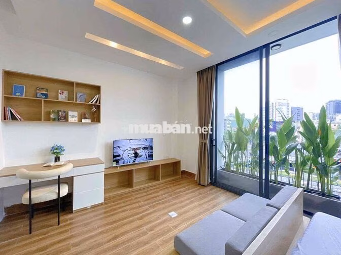🔥 Cho Thuê 1PN Trường Sa, Bình Thạnh - Views Sông, Cầu Điện Biên Phủ