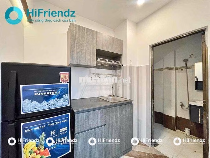 STUDIO TÁCH BẾP ĐẦY ĐỦ NỘI THẤT Ở TÂN BÌNH