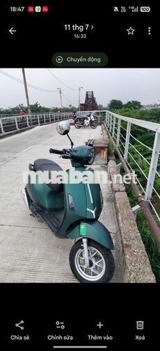 Detech 50cc 2024 Xanh 1200km
