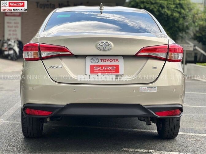 Toyota Vios 1.5G 2023 Vàng cát 20.000 km