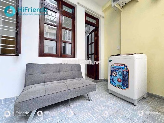 CHO THUÊ STUDIO BAN CÔNG TÁCH BẾP SẠCH SẼ NGAY SÂN BAY KV AN NINH