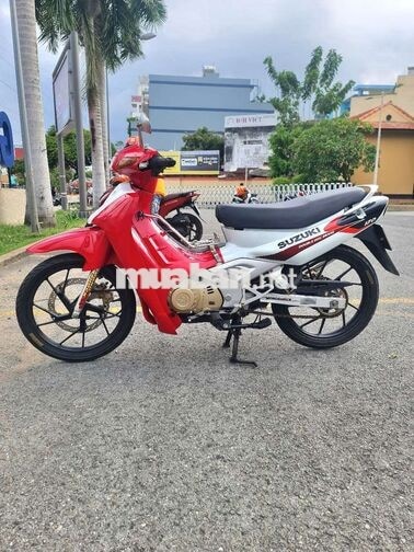 Suzuki Sport 120 Nhập khẩu Đỏ trắng