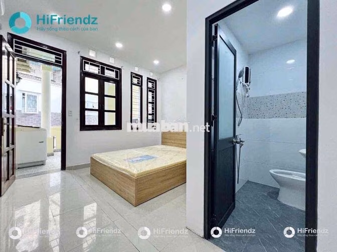 CHO THUÊ STUDIO BAN CÔNG TÁCH BẾP SẠCH SẼ NGAY SÂN BAY KV AN NINH