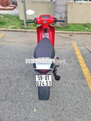 Suzuki Sport 120 Nhập khẩu Đỏ trắng