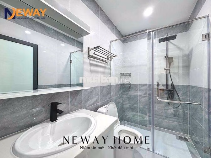 Căn hộ 1PN Cao cấp, Full nội thất ngay Vạn Hạnh Mall, Cửa sổ trời