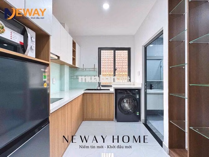 Căn hộ 1PN Cao cấp, Full nội thất ngay Vạn Hạnh Mall, Cửa sổ trời