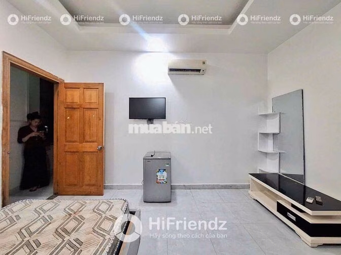 CHO THUÊ PHÒNG STUDIO FULL NỘI THẤT GẦN VƯỜN LÀI CÔNG THƯƠNG VĂN HIẾN