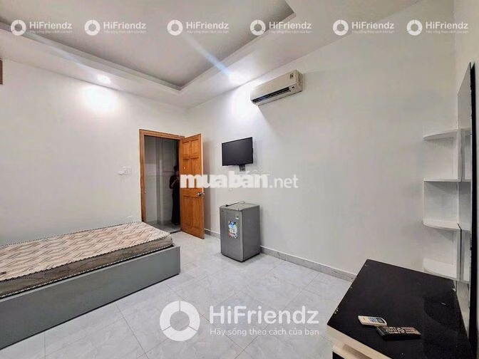 CHO THUÊ PHÒNG STUDIO FULL NỘI THẤT GẦN VƯỜN LÀI CÔNG THƯƠNG VĂN HIẾN