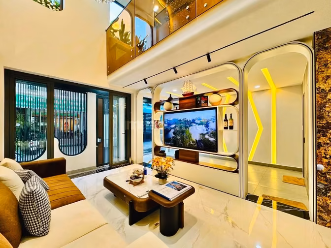 ⭐️Nhà 4 lầu đẹp Cao cấp hẻm xe hơi 5m Nơ Trang Long, P7, Q.Bình Thạnh,