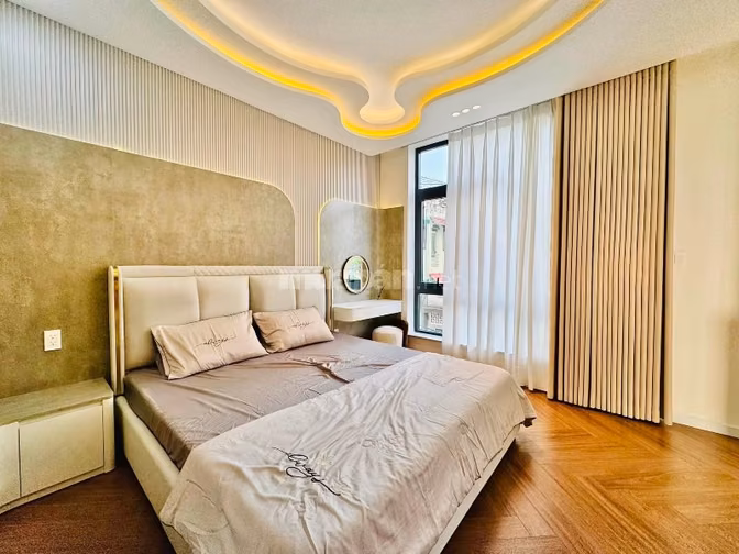 ⭐️Nhà 4 lầu đẹp Cao cấp hẻm xe hơi 5m Nơ Trang Long, P7, Q.Bình Thạnh,