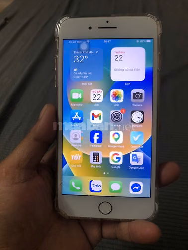 iphone 8plus bị nứt kính 800k máy hoạt động tốt