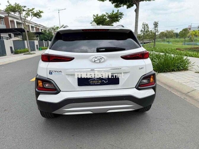 Hyundai Kona 1.6 Turbo 2021 Trắng Tự động 40000 km