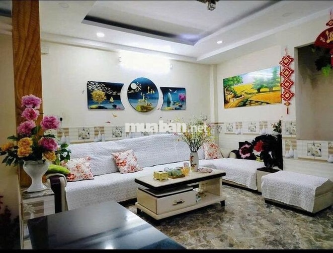 Cho Thuê Nhà 3 Lầu Mới Đẹp Hẻm Xe Hơi Phường Hiệp Thành Quận 12