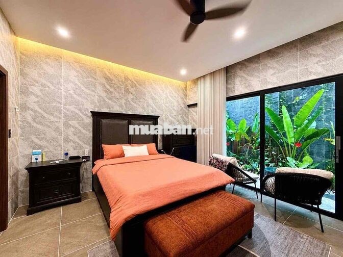 Cho thuê villa 2 tầng sân vườn kiệt #CHẾ #LAN #VIÊN - ( ngang 10m )