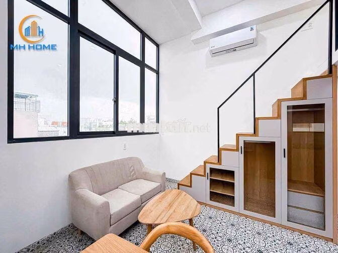 DUPLEX MỚI XÂY FULL NỘI THẤT SÁT LOTTE MART, TDTU, RMIT CỬA SỔ THOÁNG
