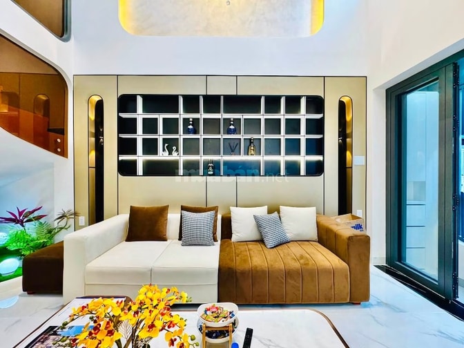 ⭐️Nhà 4 lầu đẹp Cao cấp hẻm xe hơi 5m Nơ Trang Long, P7, Q.Bình Thạnh,