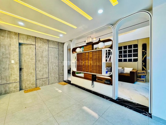 ⭐️Nhà 4 lầu đẹp Cao cấp hẻm xe hơi 5m Nơ Trang Long, P7, Q.Bình Thạnh,
