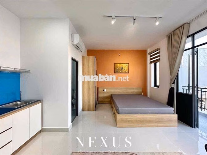 CHO THUÊ CĂN HỘ DỊCH VỤ FULL NỘI THẤT MỚI 100% NGAY CÔNG VIÊN LÀNG HOA