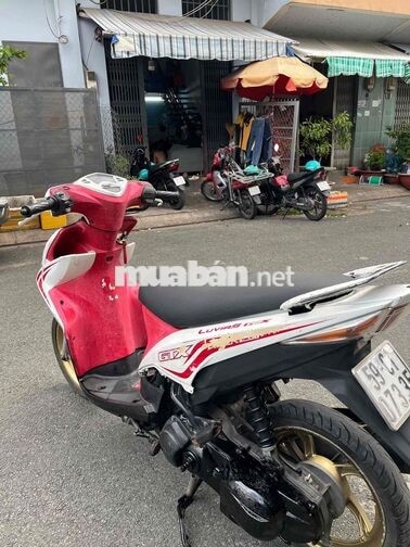Yamaha Luvias 125cc Đỏ Trắng Đen. Biển Số TP